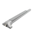 Lockey PS51S Panic Shield Safety Kit (Silver) - Shield, Panic Bar, Strike Bracket, Key Box, Key Cylinder (Panic Exit Hardware)