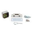Lockey PS51S Panic Shield Safety Kit (Silver) - Shield, Panic Bar, Strike Bracket, Key Box, Key Cylinder (Panic Exit Hardware)