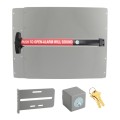 Lockey Panic Shield Safety Kit w/ Panic Bar - Choose Color & Detex V-40xEBxW Panic Bar Type