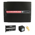 Lockey PS53B Panic Shield Safety Kit (Black) - Shield, Panic Bar, Strike Bracket, Key Box, Key Cylinder