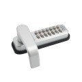 Lockey PS61B Panic Shield Security Kit (Black) - Shield, Panic Bar, Strike Bracket, Gate Box, Panic Trim, Max Guard