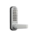 Lockey PS61S Panic Shield Security Kit (Silver) - Shield, Panic Bar, Strike Bracket, Gate Box, Panic Trim, Max Guard (Panic Exit Hardware)