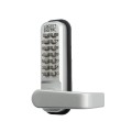 Lockey PS61S Panic Shield Security Kit (Silver) - Shield, Panic Bar, Strike Bracket, Gate Box, Panic Trim, Max Guard (Panic Exit Hardware)