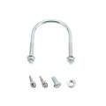 Lockey PS61S Panic Shield Security Kit (Silver) - Shield, Panic Bar, Strike Bracket, Gate Box, Panic Trim, Max Guard (Panic Exit Hardware)