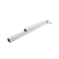Lockey PS61S Panic Shield Security Kit (Silver) - Shield, Panic Bar, Strike Bracket, Gate Box, Panic Trim, Max Guard (Panic Exit Hardware)
