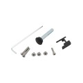 Locinox 55-1/8" Aluminum Push Bar for Surface Mounted Locks - PUSHBAR-L-1400