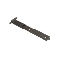 Nationwide 12" Pair Rustic Powder-Coated Strap Hinge Pair with 1/2" Pin (Black) - RUSH112-BK