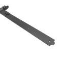Nationwide 24" Pair of Rustic Powder Coated Strap Hinge Pair with 5/8" Pin - (Black) - RUSH224-BK