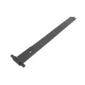 Nationwide 24" Pair of Rustic Powder Coated Strap Hinge Pair with 5/8" Pin - (Black) - RUSH224-BK
