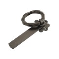 Nationwide 5" Twisted Ring Gate Latch (Black) - RUSL1-BK