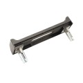 Locinox Adjustable Stainless Steel Keep for 1-1/2" Square Profiles (RAL 9005 Jet Black) - SAKLQF2-9005 (Default)