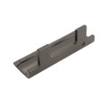 Locinox Adjustable Stainless Steel Keep for 1-1/2" Square Profiles (RAL 9005 Jet Black) - SAKLQF2-9005 (Default)