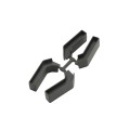 Locinox Insert Keep for Lock Pattern Installation (RAL 9005 Jet Black) - SFKU-40-9005