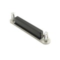 Locinox Keep for Square Posts H-COMPACT Lock (Min. Width 1-1/2")- SHKC