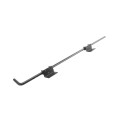Nationwide 36" Black Heavy Duty Stainless Steel Drop Rod - SV38305N-36BK