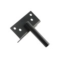 Nationwide Zinc-Plated With Black Finish Gate Latch - SV38308-BK