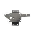 Nationwide Zinc-Plated With Black Finish Gate Latch - SV38308-BK