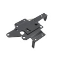 Nationwide Zinc-Plated With Black Finish Gate Latch - SV38308-BK