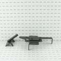 Nationwide Zinc-Plated With Black Finish Gate Latch - SV38308-BK