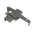Nationwide Zinc-Plated With Black Finish Gate Latch - SV38308-BK