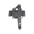 Nationwide Zinc-Plated With Black Finish Gate Latch - SV38308-BK
