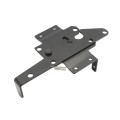 Nationwide Zinc-Plated With Black Finish Gate Latch - SV38308-BK