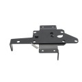 Nationwide Zinc-Plated With Black Finish Gate Latch - SV38308-BK