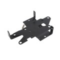 Nationwide 2" Black Aluminum Gate Latch with Extended Lock - SV38308NUA-BK