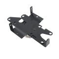 Nationwide 2" Black Aluminum Gate Latch with Extended Lock - SV38308NUA-BK
