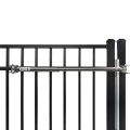 Lockey Stainless Steel Hydraulic Gate Closer for Gates 150-250 lbs. (Silver) - TB600-SS