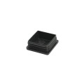 Locinox 2" Square Profile Plug (RAL9005 Black) - TC-5050-9005