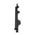 Nationwide Trident 20" Reversible, Adjustable, Lockable Keyed-Alike Safety Magentic Pool Gate Latch (Black) (Default)