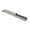 Lockey ED52SW Edge Panic Shield Safety Kit (Silver) - Shield, Panic Bar, Strike Bracket, Key Box, Key Cylinder, Latch Protector, Jamb Stop