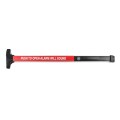 Lockey ED43SLW Edge Panic Shield Value Kit (Silver) - Shield, Panic Bar, Strike Bracket, Latch Protector, Jamb Stop