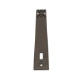 Locinox Venus Adapter Plate for Wall or 2-3/8" Profile Mounting (RAL9005 Black) - VENUS-ADAPTERPLATE-9005