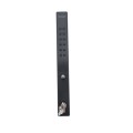 VERA - Battery powered code lock for insert locks for profiles of 1-1/2" or more - VSZ - Keyed to differ - single sided - Black