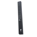 VERA - Battery powered code lock for insert locks for profiles of 1-1/2" or more - VSZ - Keyed to differ - single sided - Black