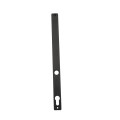 VERA - Battery powered code lock for insert locks for profiles of 1-1/2" or more - VSZ - Keyed to differ - single sided - Black