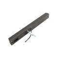 Locinox VERA Double-Sided Battery-Powered Insert Code Lock for 1-1/2"+ Profiles (Black, Keyed Different) - VERA-40-VSZ-2-9005