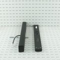 Locinox VERA Double-Sided Battery-Powered Insert Code Lock for 1-1/2"+ Profiles (Black, Keyed Different) - VERA-40-VSZ-2-9005
