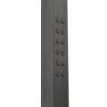 Locinox Single-Sided VERA Battery-Powered Insert Code Lock for 2-3/8"+ Profiles (Black, Keyed Different) - VERA-60-VSZ-1-9005 (Default)