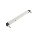Locinox Verticlose-2 90° or 180° Hydraulic Gate Closer for Wall-Mounted Hinges (330lbs Capacity, Silver) - VERTICLOSE-2-WALL-SILV