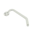 Locinox Verticlose-2 90° or 180° Hydraulic Gate Closer for Wall-Mounted Hinges (330lbs Capacity, Silver) - VERTICLOSE-2-WALL-SILV