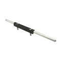 Locinox Surface Mounted Drop Bolt with Aluminum Bolt (RAL9005 Black) Quick-Fix - VSA-K-QF1BL-9005