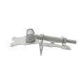 Nationwide Self-Closing Multi-Adjustable Stainless Steel Hinge (White) - WI-6000-MA-SSW (Default)