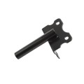 Nationwide Stainless Steel Gate Latch Lockable On Both Sides with Stainless Steel Screws (Black) - WI-6001-SS
