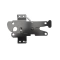 Nationwide Stainless Steel Gate Latch Lockable On Both Sides with Stainless Steel Screws (Black) - WI-6001-SS