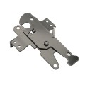 Nationwide Stainless Steel Gate Latch Lockable On Both Sides with Stainless Steel Screws (Black) - WI-6001-SS