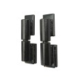 Nationwide 1 1/2" Barrel Hinge with Grease Fitting & 1/2" Offset (Black) - WI-BH-6H-1