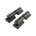 Nationwide 1 1/2" Barrel Hinge with Grease Fitting & 1/2" Offset (Black) - WI-BH-6H-1